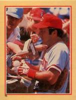 1984 Fleer Stickers #96 Johnny Bench Baseball Card