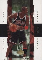 2003 Upper Deck Exquisite Collection #3 Michael Jordan Gold Basketball Card