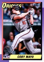 2025 Topps 1990 Topps Baseball #T9093 Coby Mayo Baseball Card