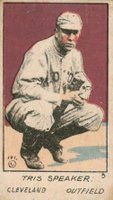 1920 Strip Card #5 Tris Speaker Baseball Card