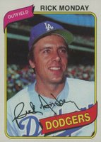 1980 Topps #465 Rick Monday Baseball Card