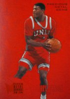2013 Fleer Retro  #249 Larry Johnson Metal Universe-Precious Metal Gems-Red Basketball Card
