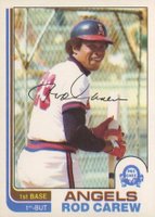 1982 O-Pee-Chee #187 Rod Carew Baseball Card
