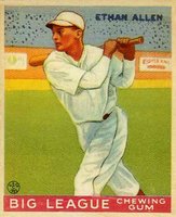 1933 Goudey #46 Ethan Allen Baseball Card