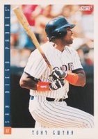 1993 Score #24 Tony Gwynn Baseball Card