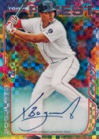 2014 Finest Rookie Autograph #RA-XB Xander Bogaerts Xfractor Baseball Card