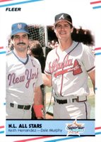 1988 Fleer Glossy #639 N.L. All Stars Baseball Card