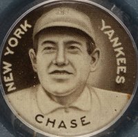 1910 Sweet Caporal Pins # Hal Chase Small Letters Baseball Card