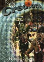 1997 Finest Embossed #287 Michael Jordan Refractor Basketball Card