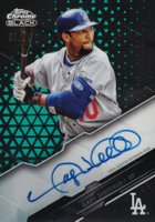 2020 Topps Chrome Black Autographs #GS Gary Sheffield Green Refractor Baseball Card