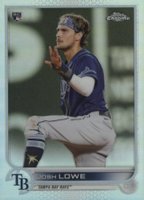 2022 Topps Chrome #83 Josh Lowe Refractor Baseball Card