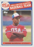 1985 Topps #400 Oddibe McDowell 84 USA Baseball Team Baseball Card