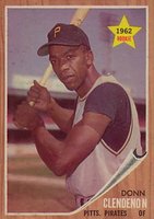 1962 Topps #86 Donn Clendenon Baseball Card