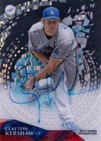 2014 Topps High Tek #HT-CK Clayton Kershaw Autograph-Disco Diffractor Baseball Card
