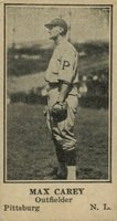 1925 Strip Card # Max Carey Baseball Card
