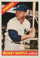 1996 Topps Mantle Reprint #16 1966 Topps Reprint Baseball Card