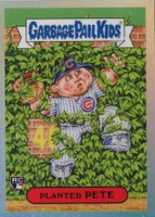 2024 Bowman Chrome Bowman Garbage Pail Kids #BGP5 Pete Crow-Armstrong Planted Pete Baseball Card