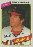 1980 Topps #308 Mike Hargrove Baseball Card