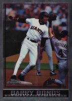 1998 Topps Chrome #317 Barry Bonds Baseball Card