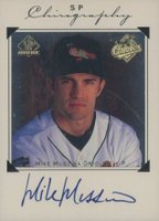 1998 SP Authentic Chirography #MM Mike Mussina Baseball Card