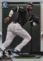 2018 Bowman Draft #BDC188 Luis Robert Chrome-Refractor Baseball Card
