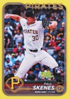 2024 Topps Update #US288 Paul Skenes Yellow Baseball Card