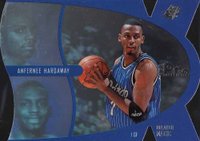 1997 SPx ProMotion #3 Anfernee Hardaway Die-Cut Basketball Card