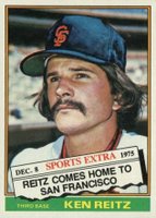 1976 Topps Traded #158T Ken Reitz Baseball Card