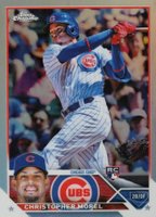 2023 Topps Chrome #198 Christopher Morel Refractor Baseball Card