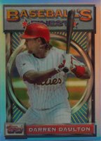 1993 Finest #171 Darren Daulton Refractor Baseball Card
