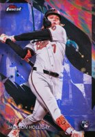 2024 Topps Finest #162 Jackson Holliday Purple Refractor Baseball Card