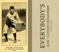 1916 Everybody's #168A (Catching) Oscar Stanage catching Baseball Card