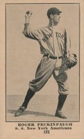 1917 Collins-McCarthy #131 Roger Peckinpaugh Baseball Card