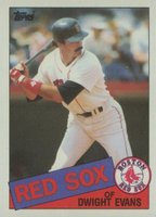1985 Topps #580 Dwight Evans Baseball Card