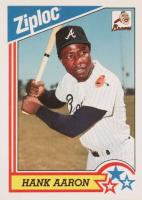 1992 Ziploc #11 Hank Aaron Baseball Card
