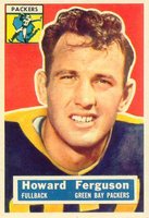 1956 Topps #31 Howard Ferguson Football Card