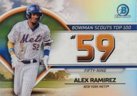 2023 Bowman Scouts' Top 100 #BTP59 Alex Ramirez Baseball Card