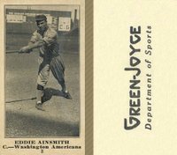 1916 Green-Joyce #3 Eddie Ainsmith Baseball Card