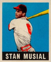 1948 Leaf #4 Stan Musial Baseball Card