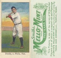 1910 Mello-Mint # Red Dooin Baseball Card