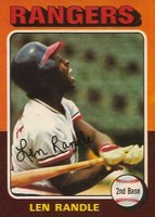 1975 Topps #259 Len Randle Baseball Card