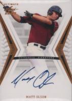 2012 Leaf Ultimate Draft #MO1 Matt Olson Autograph Baseball Card