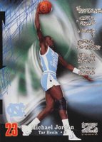 2012 Fleer Retro Z-Force Rave #Z-33 Michael Jordan Basketball Card