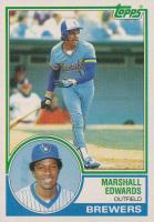1983 Topps #582 Marshall Edwards Baseball Card