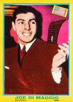 1968 Mira Tuttosport I Campionissimi #126 Joe DiMaggio Baseball Card