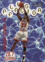1998 Fleer Tradition #142 Michael Jordan Basketball Card