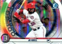 2020 Bowman Chrome Scouts' Top 100 #BTP3 Jo Adell Baseball Card