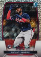 2023 Bowman Mega Box Chrome #76 Michael Harris II Baseball Card