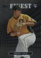 2013 Finest #99 Gerrit Cole Baseball Card