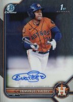 2022 Bowman Chrome Prospect Autographs #CPAEV Eduardo Vaughan Baseball Card